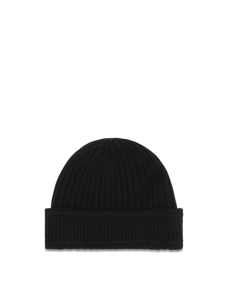 Black Wool Oves Aries Beanie