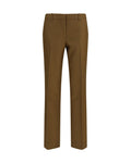 Brown Wool Oves Aries Dress Pants