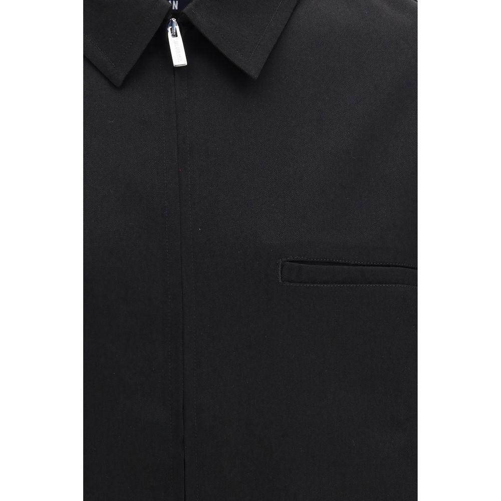 Black Wool Oves Aries Shirt