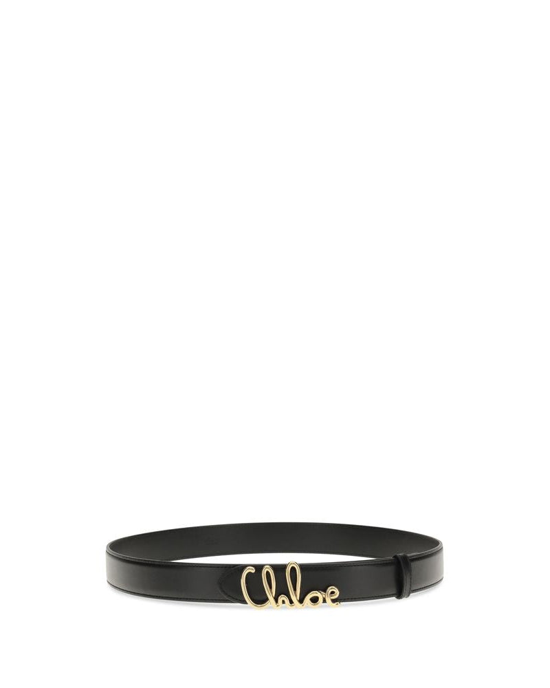 Black Calf Leather Bos Taurus Belt