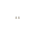 Bicolor Brass Earrings