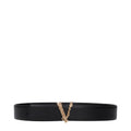 Black Leather Regular Belt