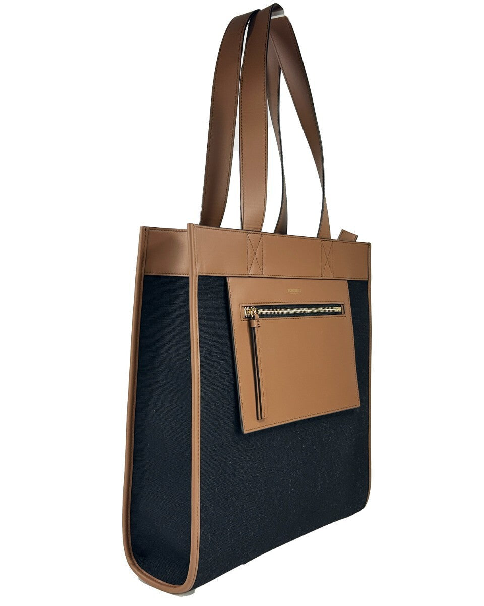 Burberry Small Pocket Tote Manzon Bag Purse