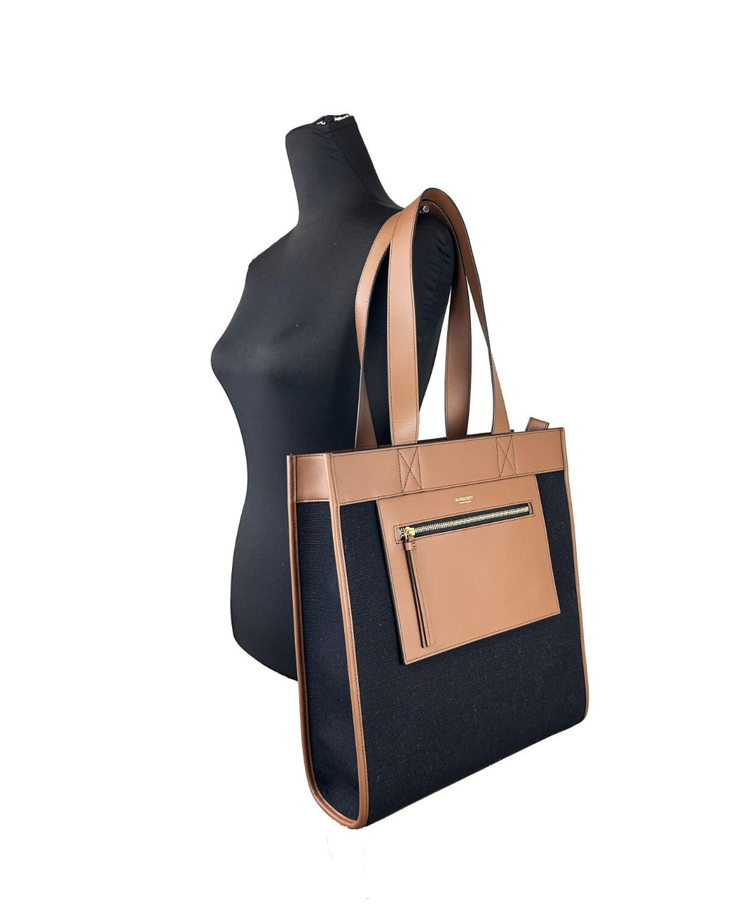 Burberry Small Pocket Tote Manzon Bag Purse