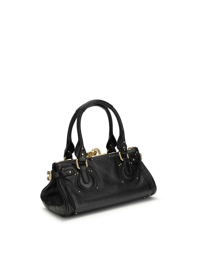Black Calf Leather Bos Taurus Shoulder Bag
