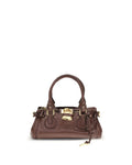 Bordeaux Calf Leather Bos Taurus Shoulder Bag