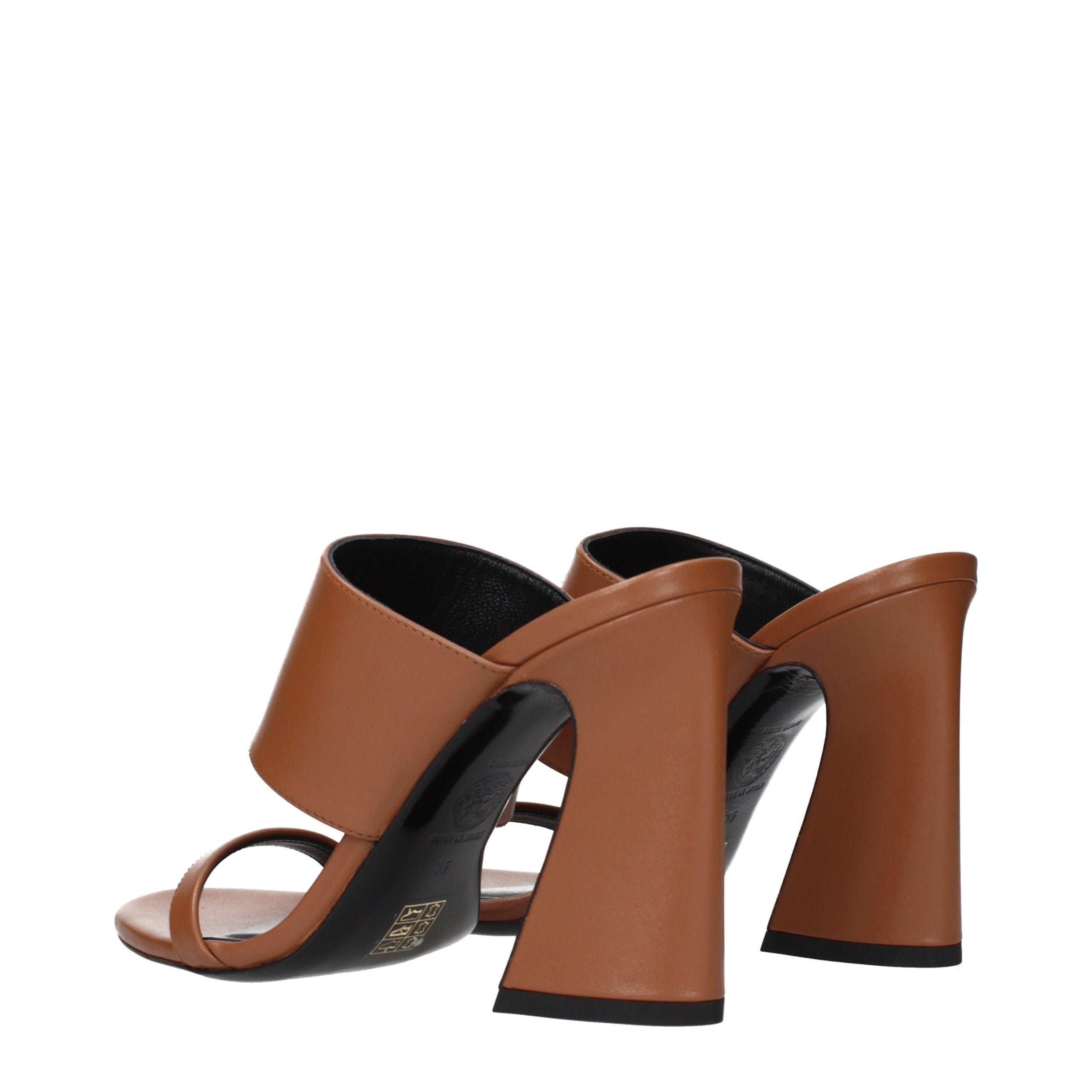 Brown Leather Sandals