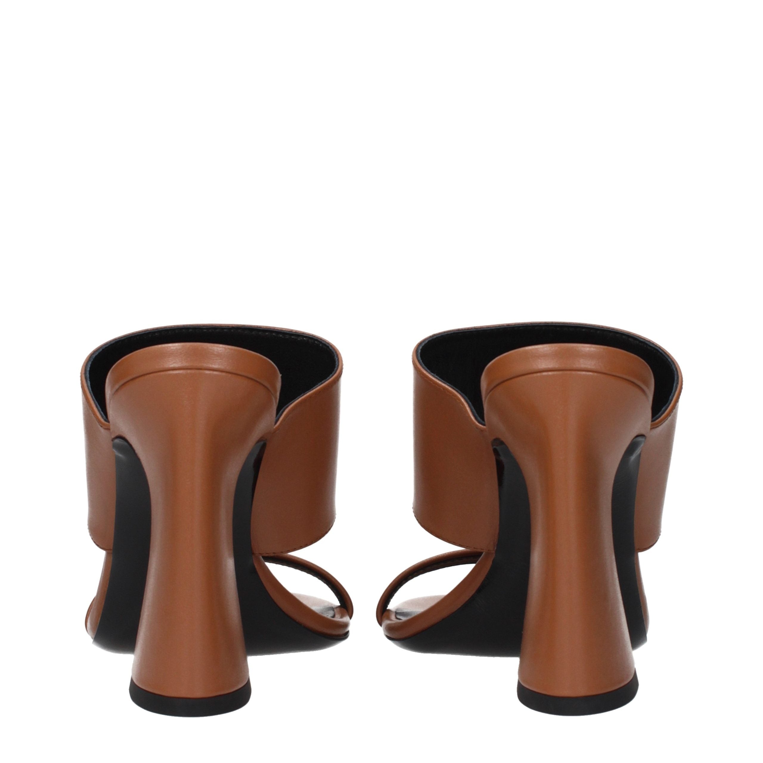 Brown Leather Sandals