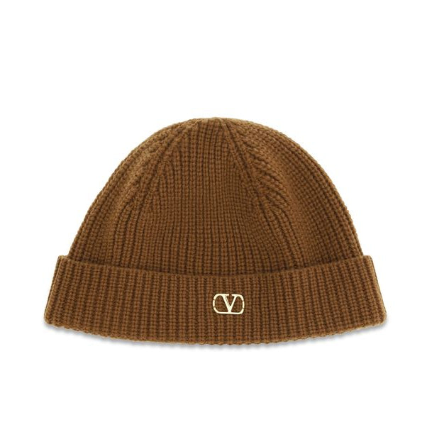 Brown Cashmere Beanie