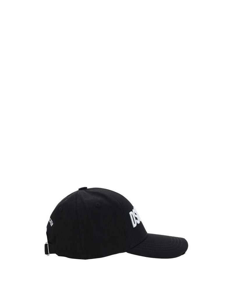 Black Cotton Cap (Baseball Hat)