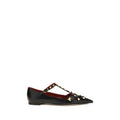 Multicolor Goatskin Ballet Flats