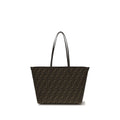 Brown Fabric Shoulder Bag