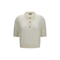 White Wool Oves Aries Polo Shirt