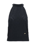 Black Wool Oves Aries Sleeveles T-Shirt