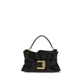 Black Calf Leather Bos Taurus Shoulder Bag