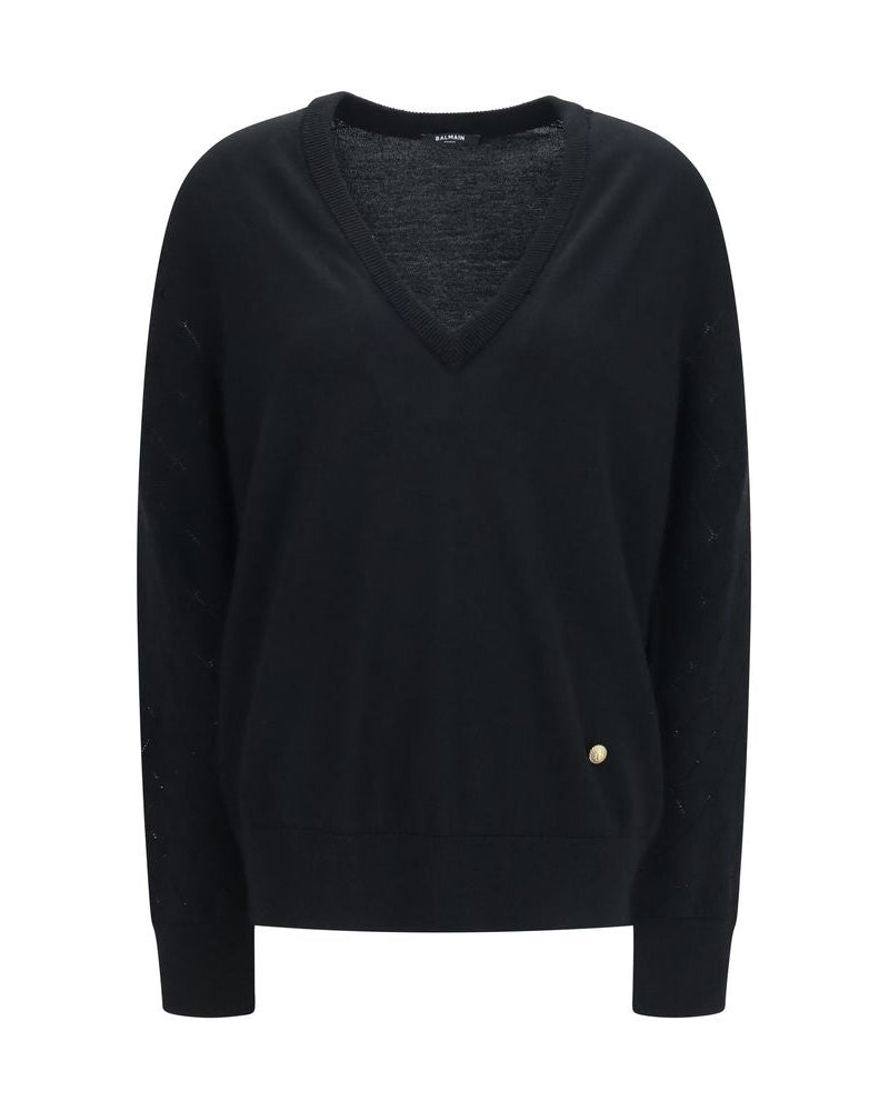 Black Wool Oves Aries Sweatshirt