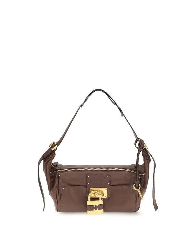 Brown Calf Leather Bos Taurus Shoulder Bag