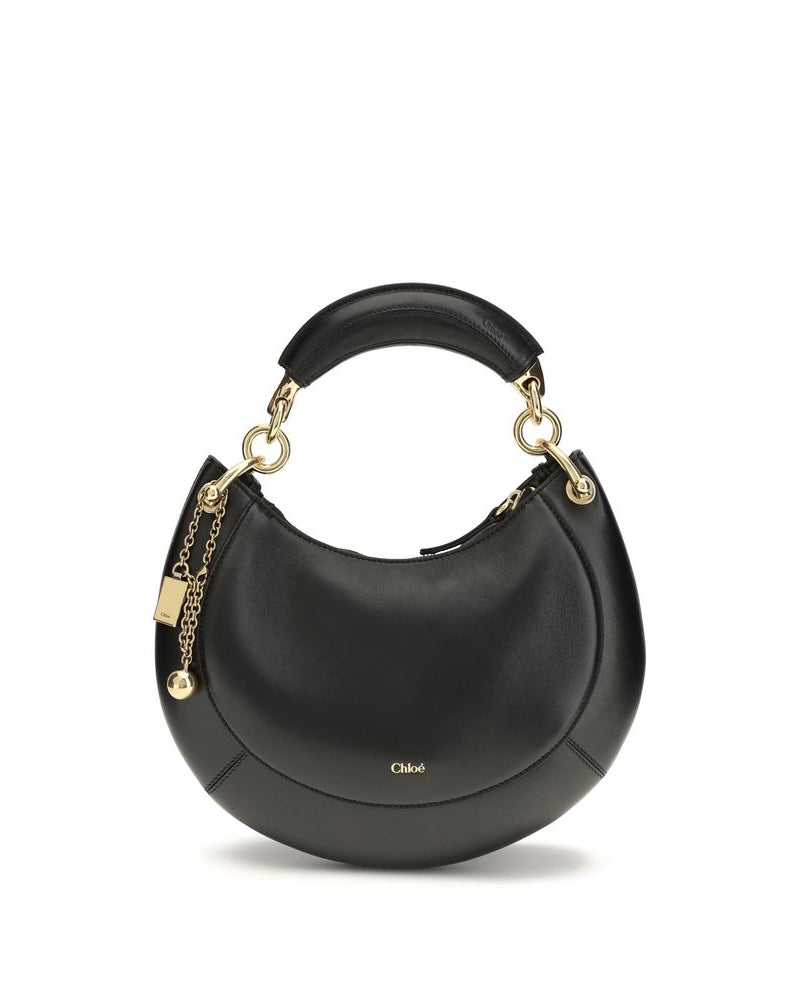 Black Calf Leather Bos Taurus Shoulder Bag