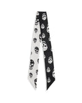 Black Silk Scarf
