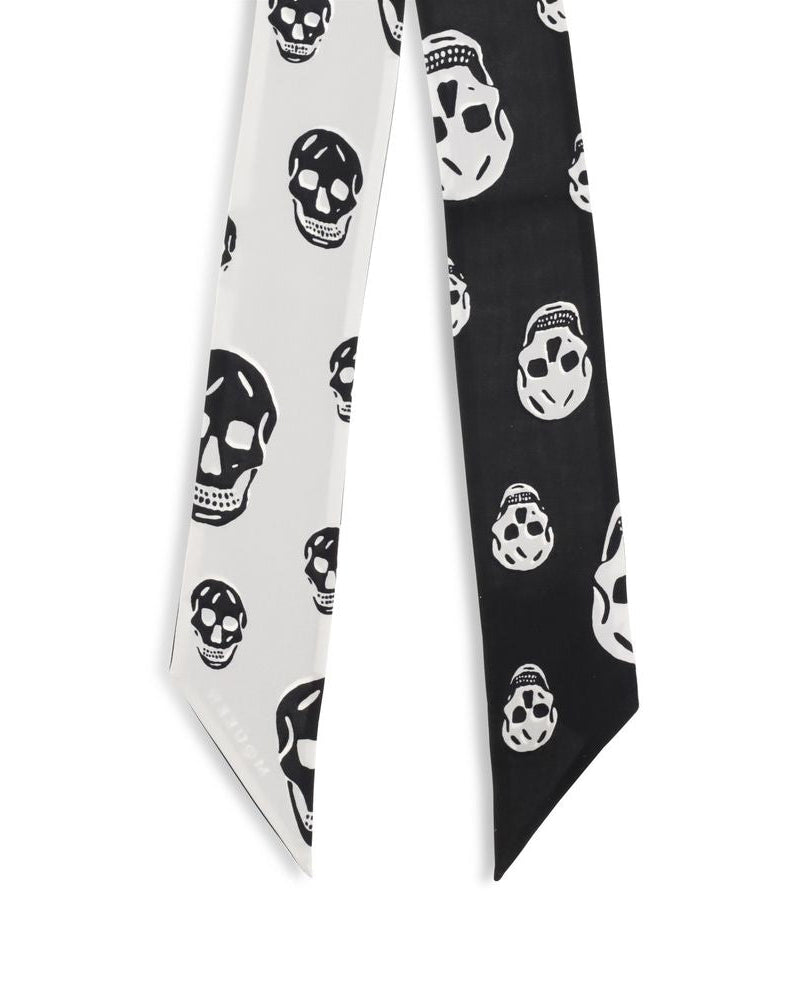 Black Silk Scarf