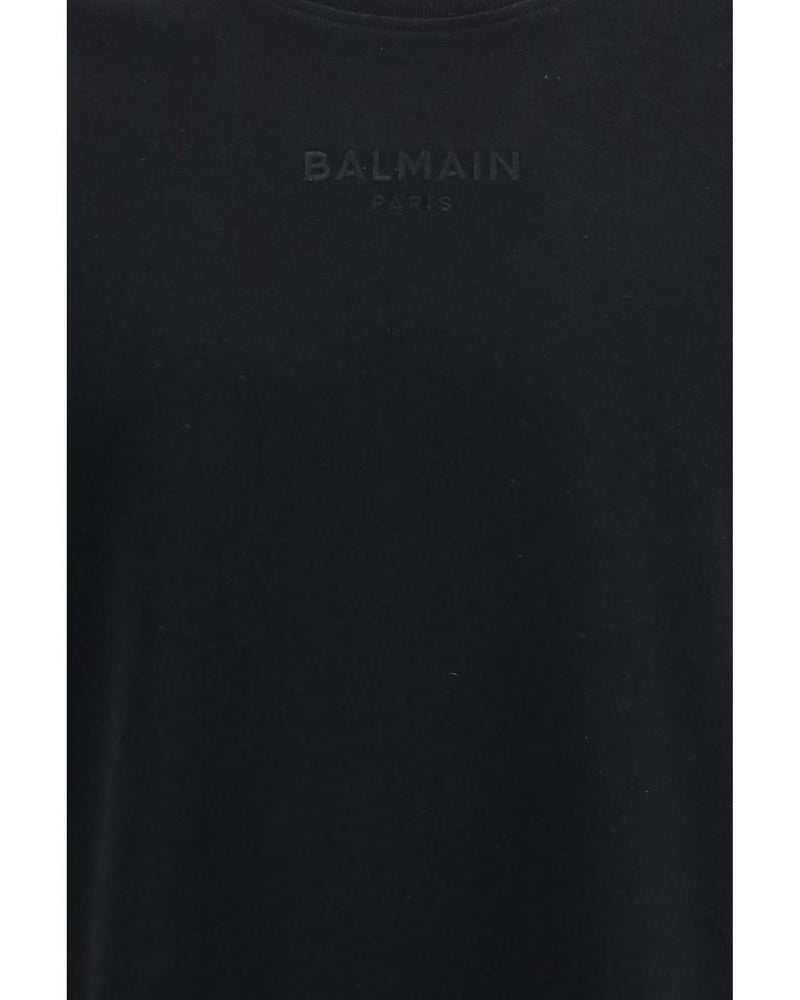 Black Cotton T-Shirt