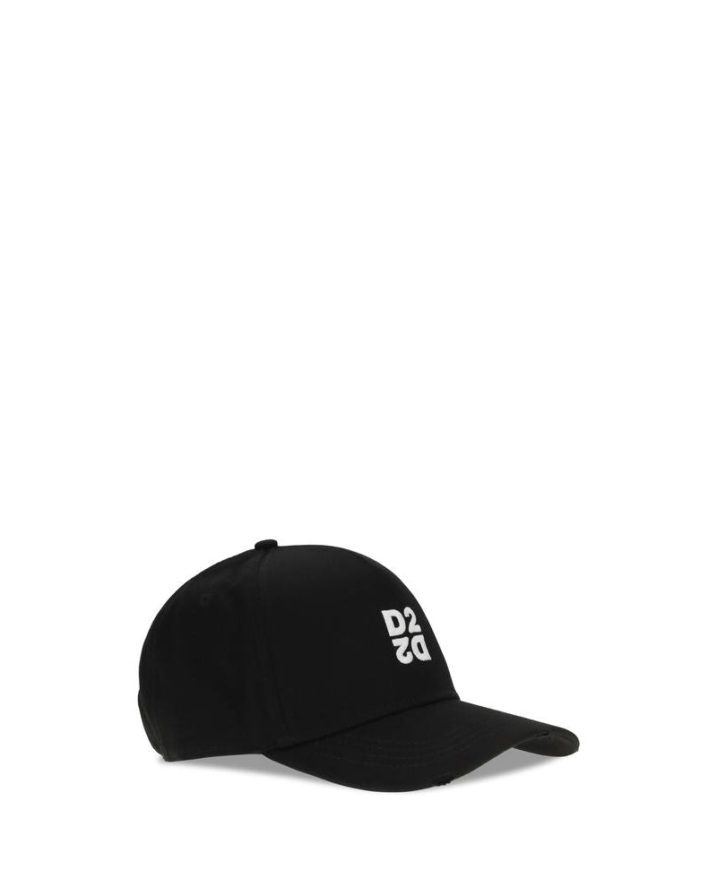 Black Cotton Cap (Baseball Hat)