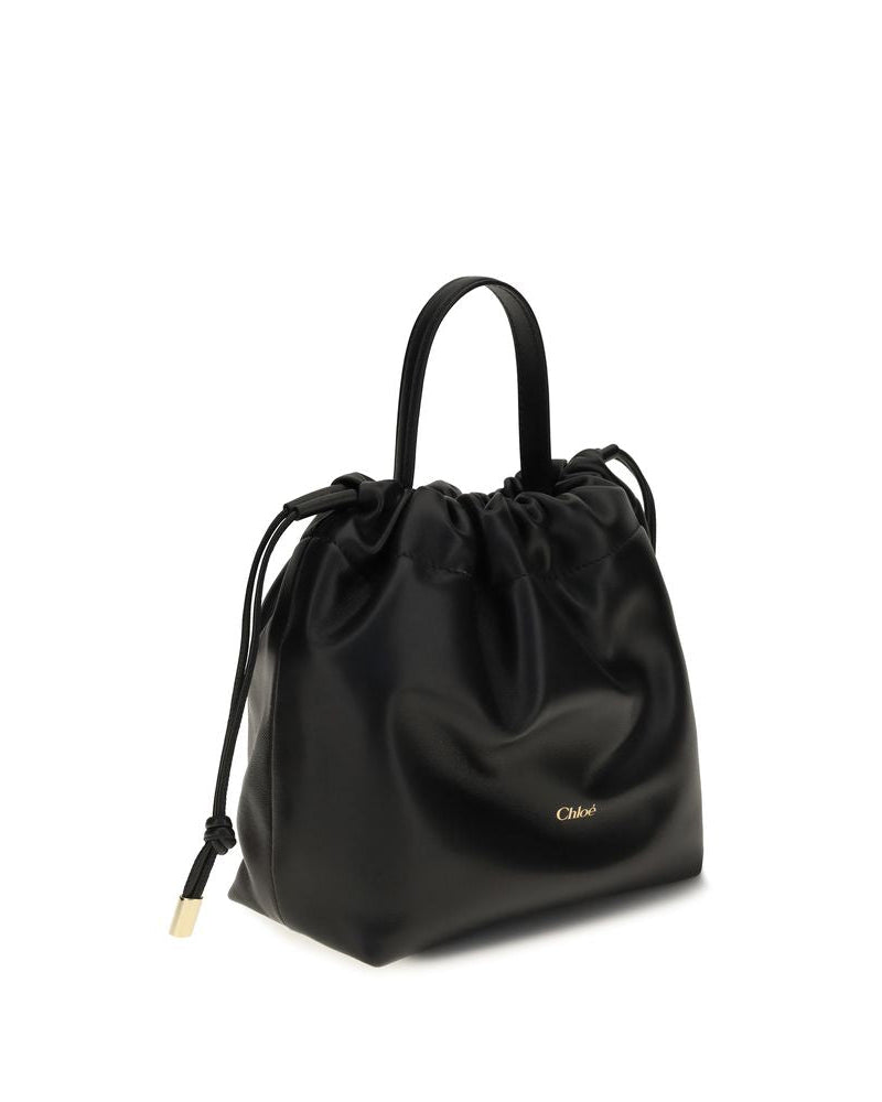 Chloé - Icons Shoulder Bag in Pelle Nera