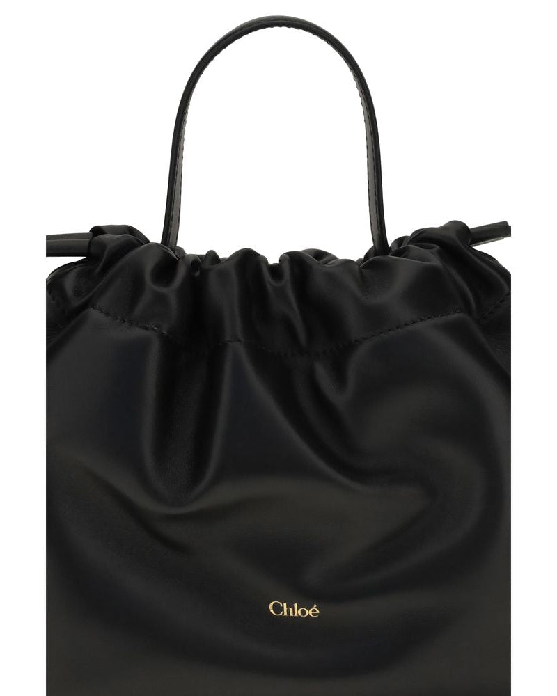 Chloé - Icons Shoulder Bag in Pelle Nera