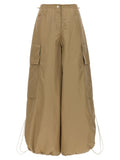 Palm Angels – Parachute Cargo Pants Beige