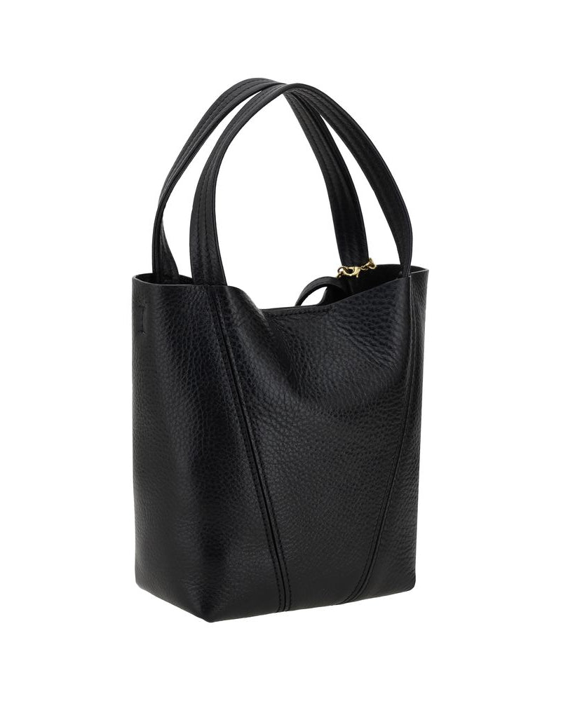 Black Calf Leather Bos Taurus Shoulder Bag