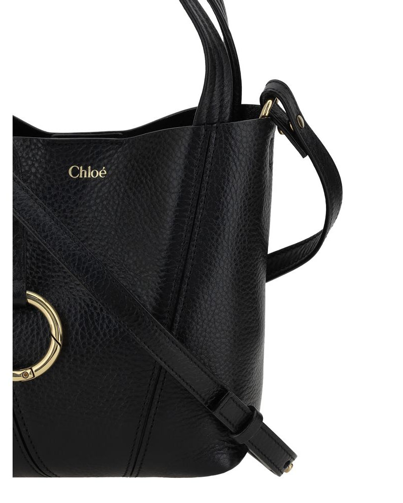 Black Calf Leather Bos Taurus Shoulder Bag