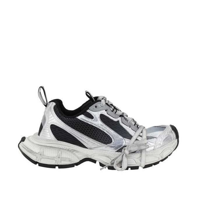 Multicolor Fabric Athletic Sneakers