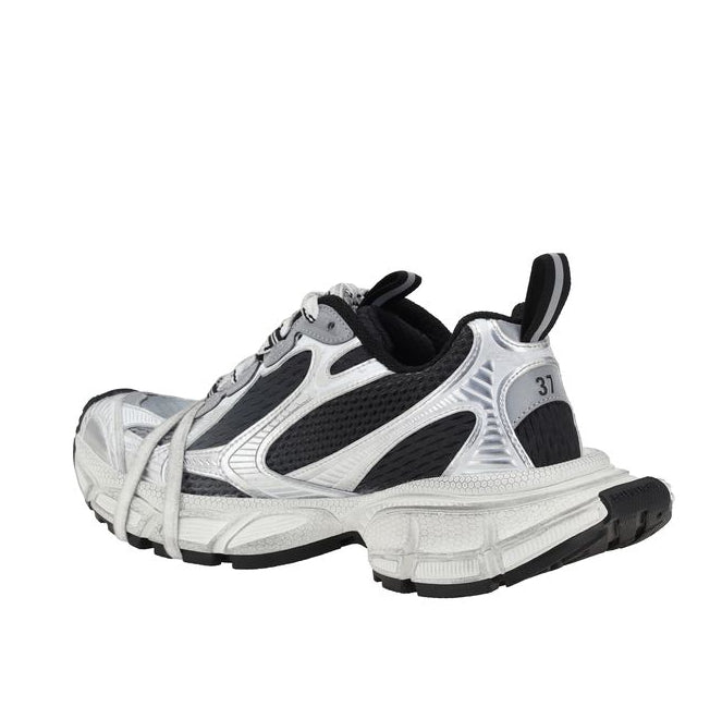 Multicolor Fabric Athletic Sneakers