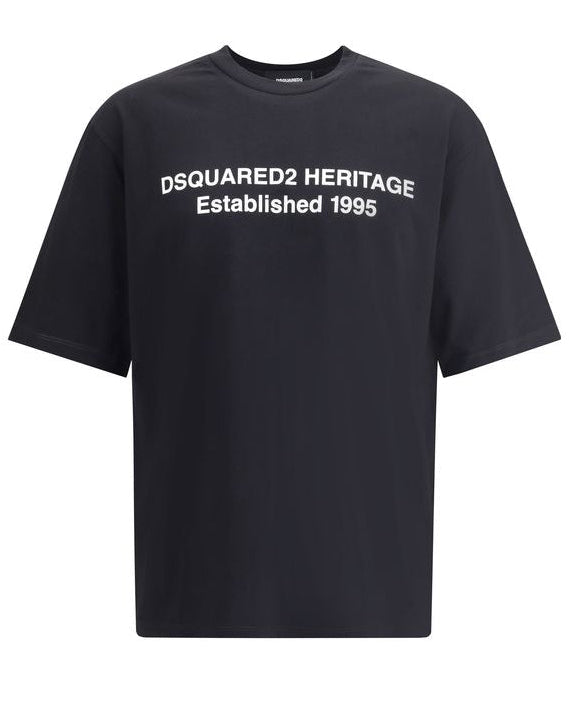 Black Cotton T-Shirt