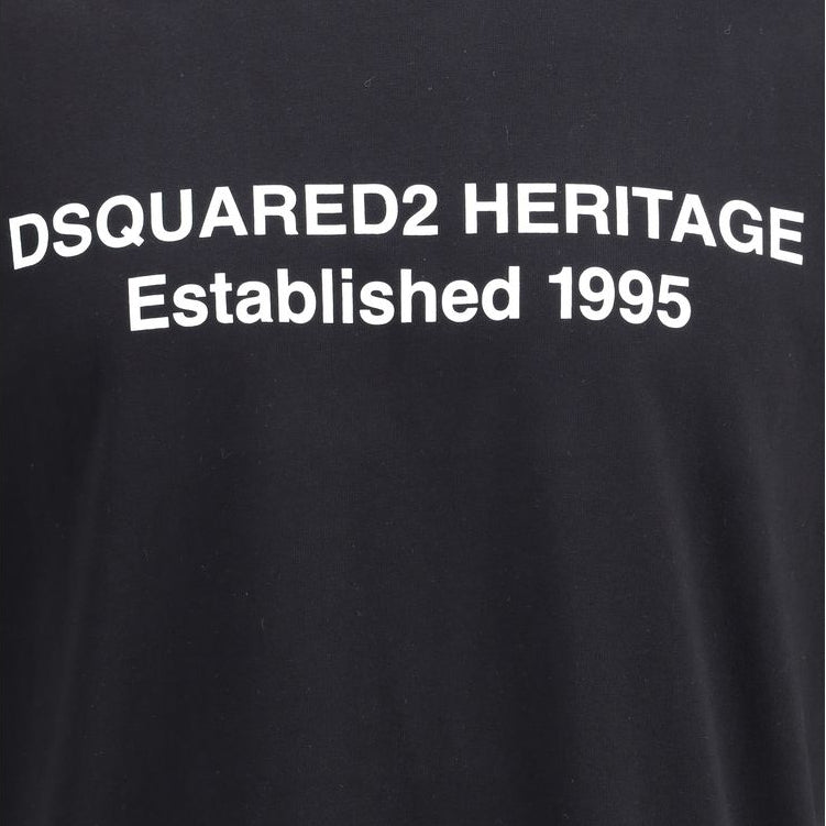 Black Cotton T-Shirt
