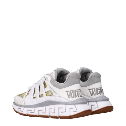 White Leather Athletic Sneakers