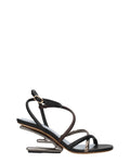 Multicolor Leather Sandals