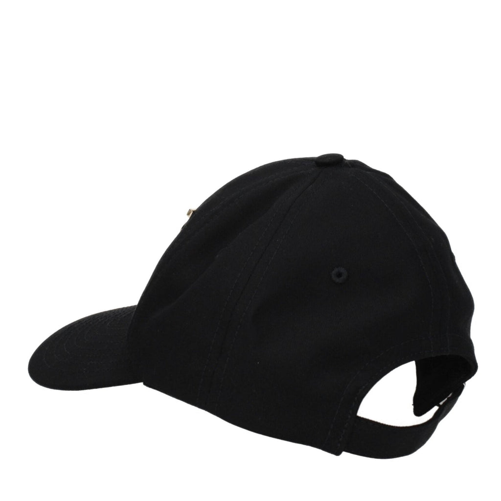 Black Cotton Cap (Baseball Hat)