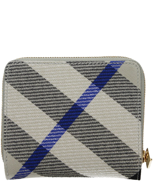 Beige Fabric Wallet