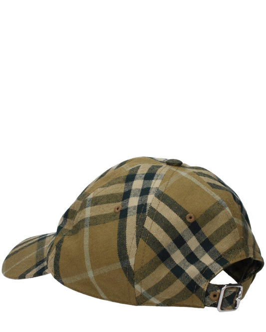Green Cotton Cap (Baseball Hat)