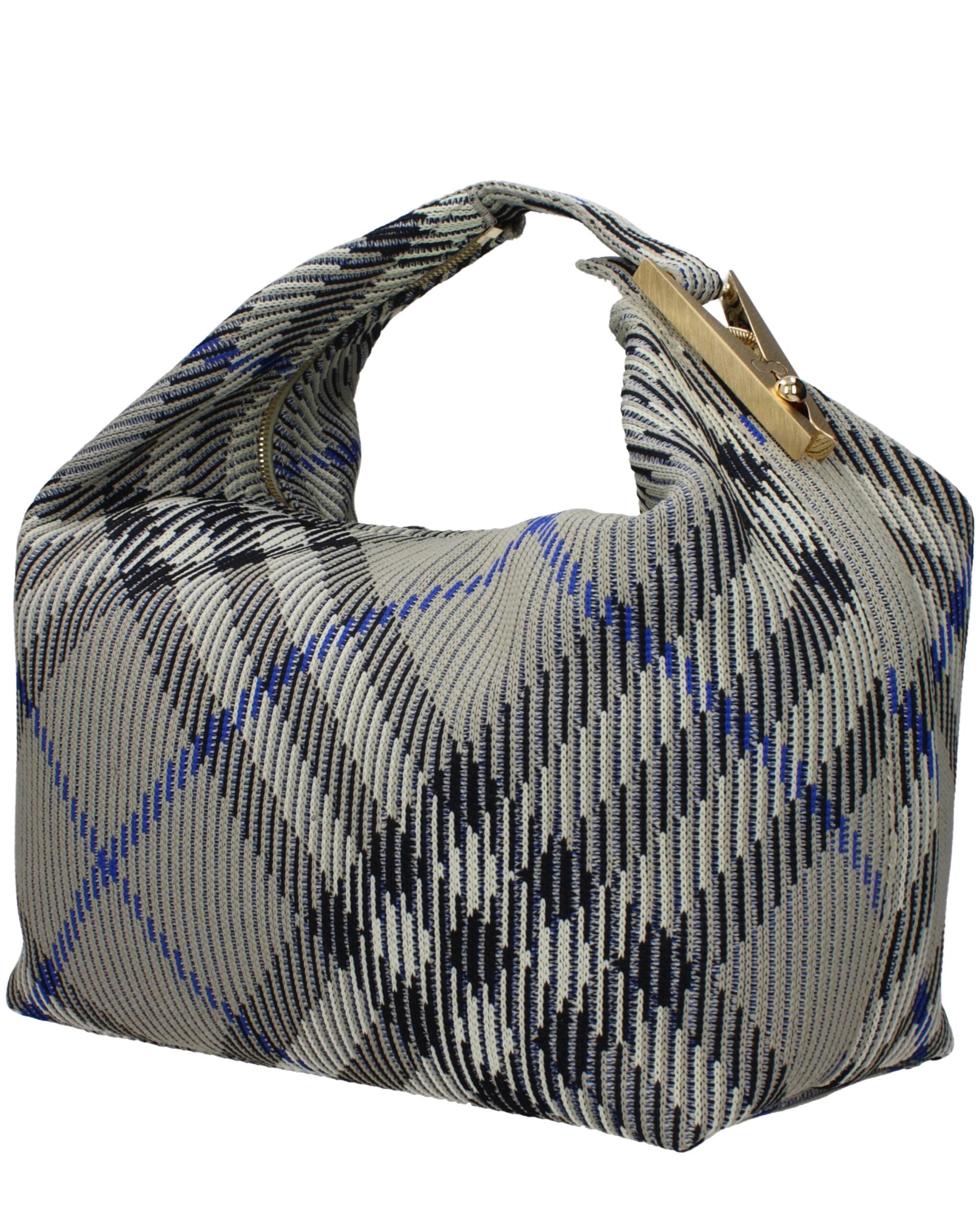 Green Polyamide Handbag