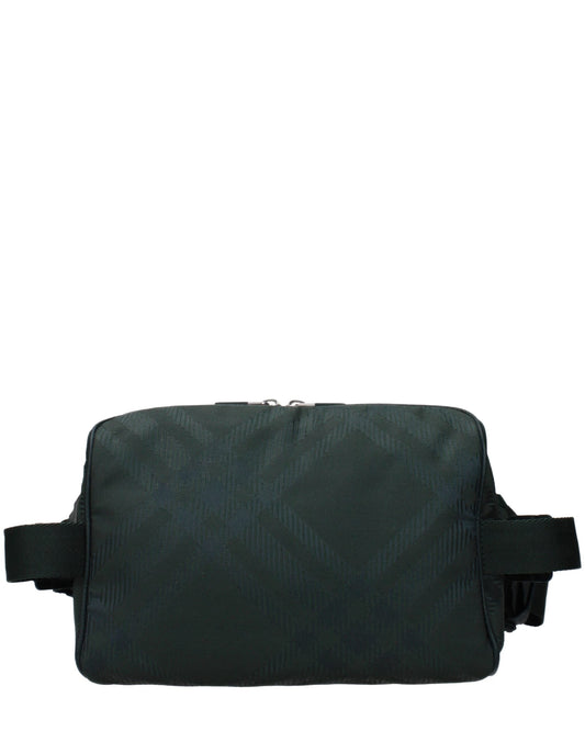 Green Nylon Backpack