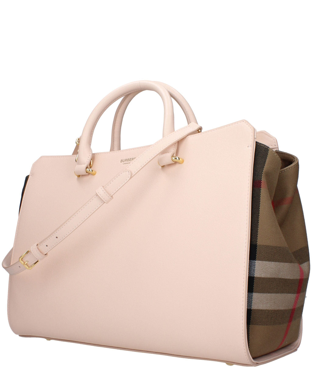 Pink Leather Handbag