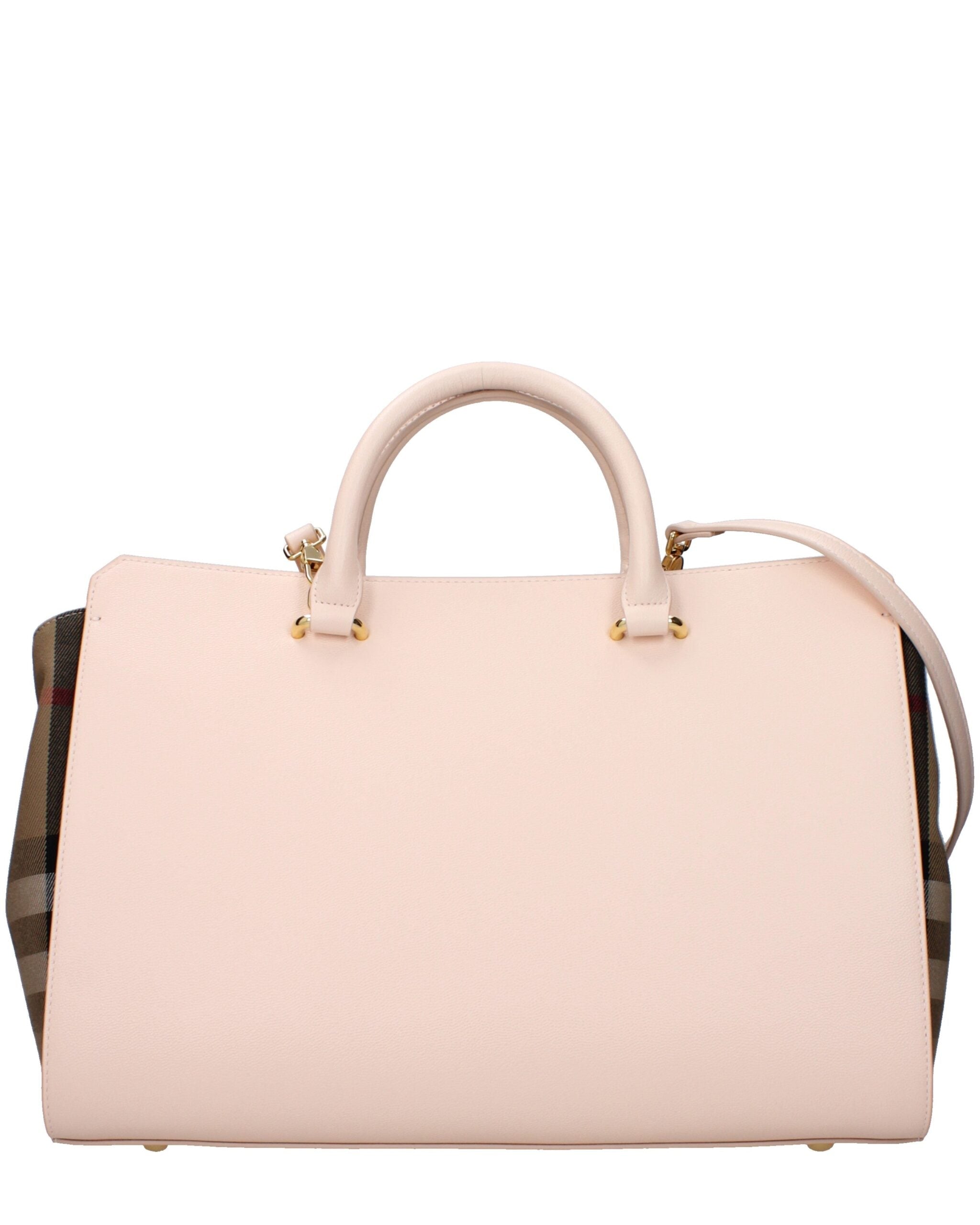 Pink Leather Handbag