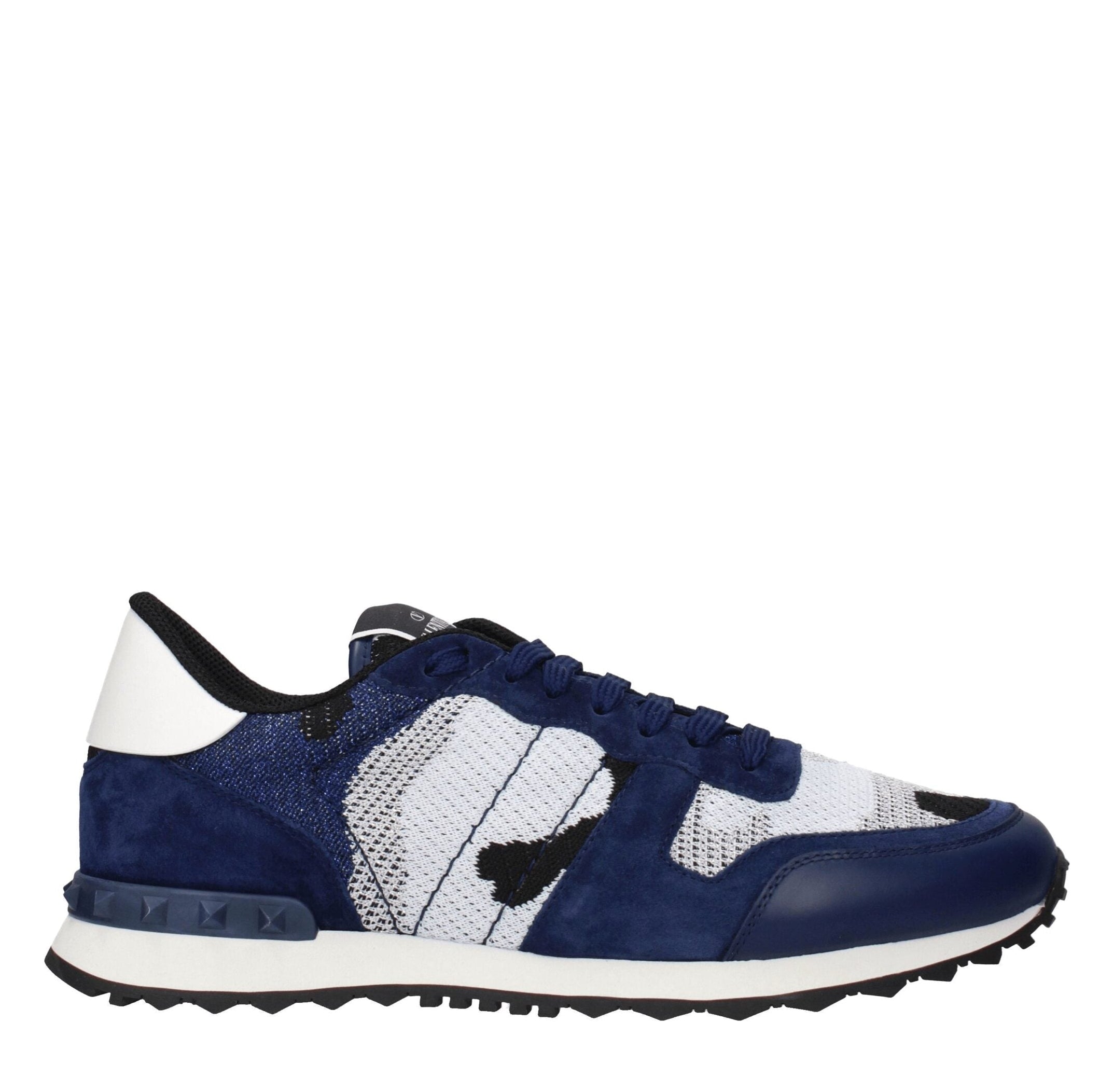 Gray Fabric Athletic Sneakers