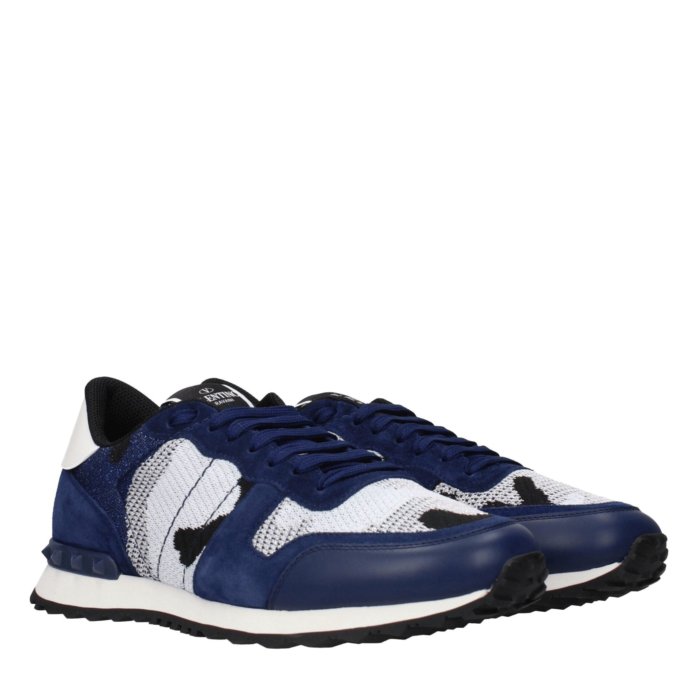 Gray Fabric Athletic Sneakers