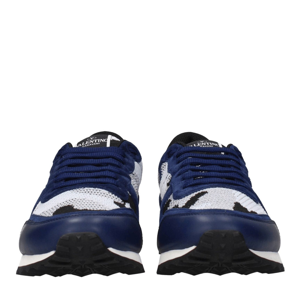 Gray Fabric Athletic Sneakers