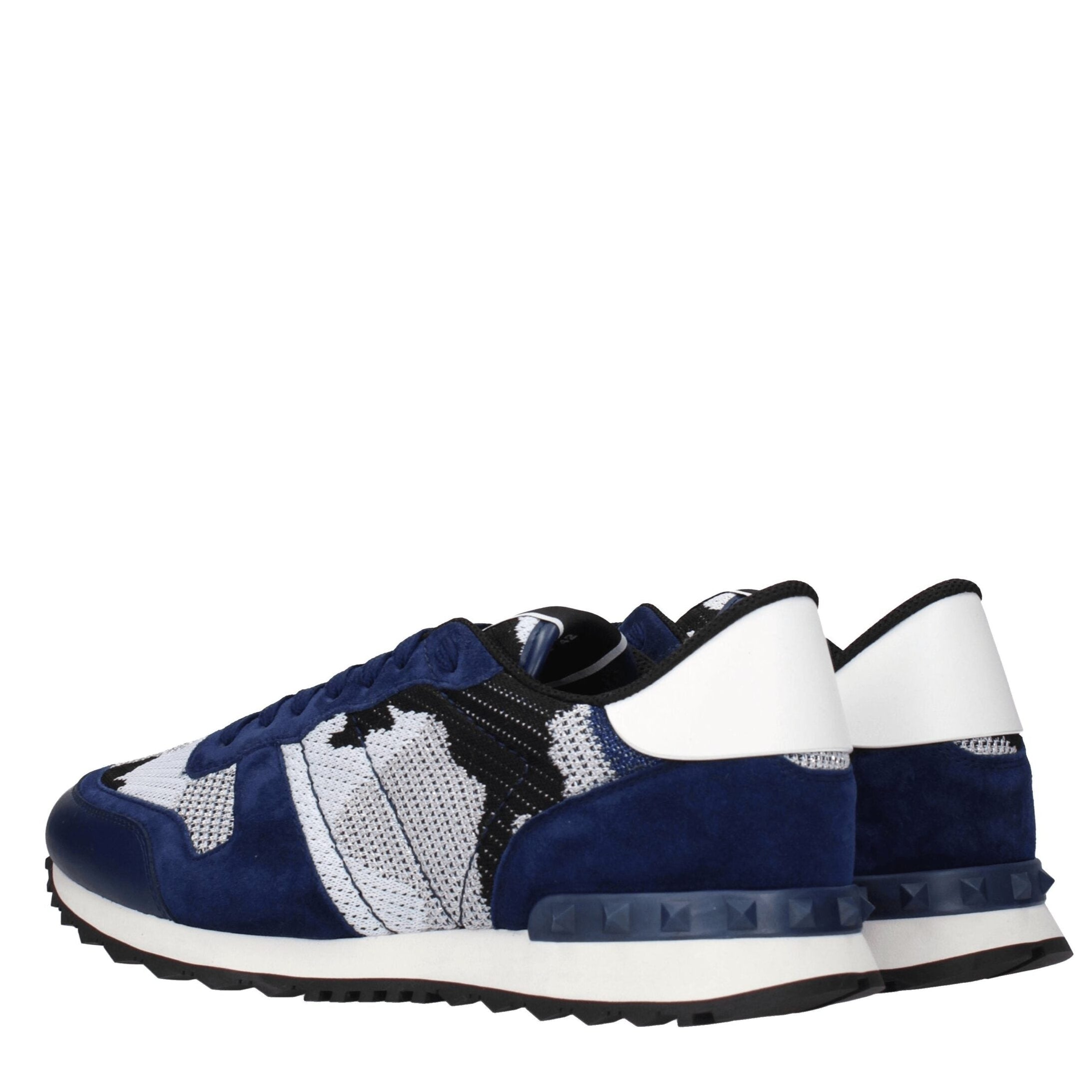 Gray Fabric Athletic Sneakers