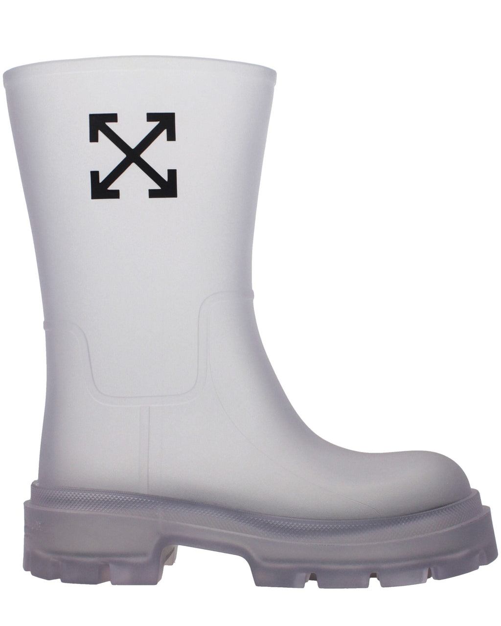 Transparent Pvc Ankle Boots