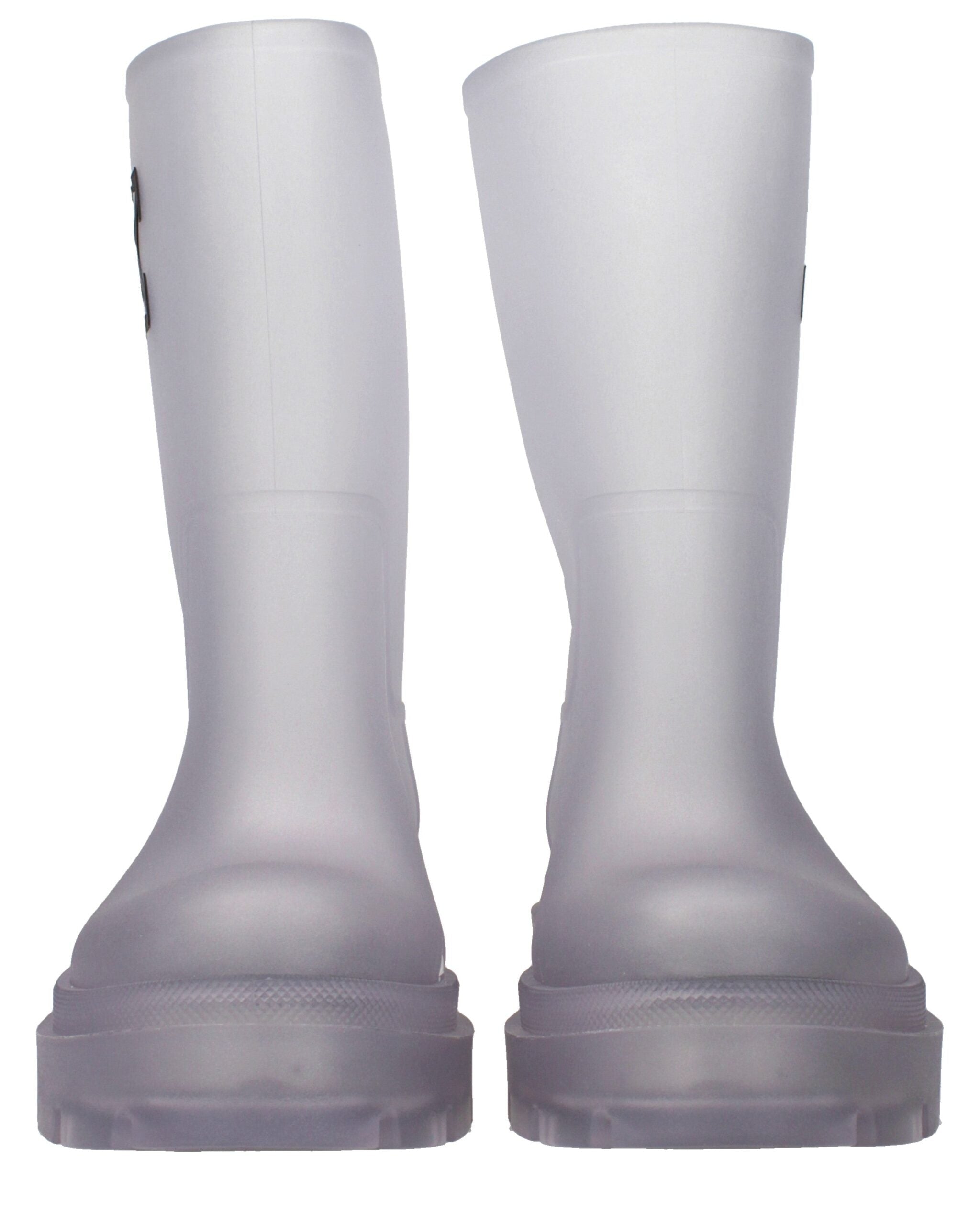 Transparent Pvc Ankle Boots